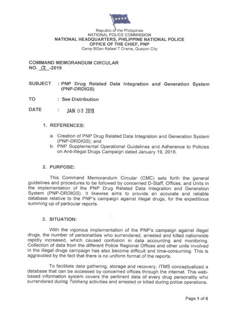 drdigs v2 login|PNP to set up database on drug war .
